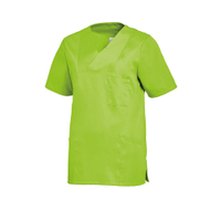 Leiber Damenkasack,  kurzarm,  leicht tailliert,  maigrün 08/2732/71-XL,  Größe: XL