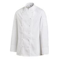 Leiber Kochjacke,  langarm,  unisex,  weiß 12/8790/01-52,  Größe: 42