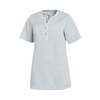 Leiber Schlupfkasack,  kurzarm,  Damen,  silbergrau/weiß 08/1335/2901-XL,  Größe: XL