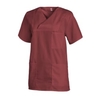 Leiber Schlupfkasack,  kurzarm,  unisex,  bordeaux 08/769/21-V,  Größe: V (Damen 54/56 = 3XL,  Herren 60/62 = XXL)