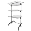 LEIFHEIT Comfort Tower 420 Black Turmwäscheständer,  3-lagig 00081691,  Maße (HxBxT): 145 x 76, 5 x 70 cm