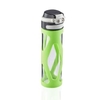 Leifheit Glas Flip Trinkflasche,  600 ml 3260,  Farbe: kiwi