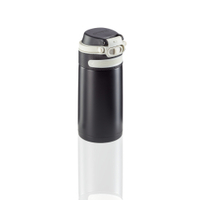 Leifheit Isolierbecher Flip,  350 ml 3243,  Farbe: schwarz