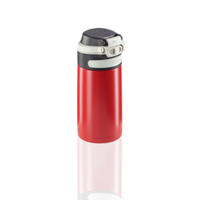 Leifheit Isolierbecher Flip,  350 ml 3245,  Farbe: rot