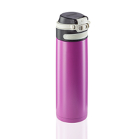 Leifheit Isolierbecher Flip,  600 ml 3274,  Farbe: lila