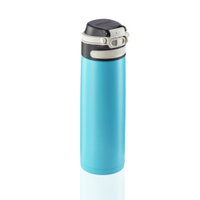 Leifheit Isolierbecher Flip,  600 ml 3276,  Farbe: wasserblau