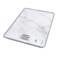 Leifheit KWD Page Compact 300 Küchenwaage 61516,  Farbe: Marmor
