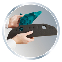 LEIFHEIT Soft & Easy Ersatzschaumstoff 55244,  Schwammbreite: 34 cm