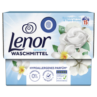 Lenor All in 1 PODS Sensitiv Universalwaschmittel 8700216292535,  1 Packung = 15 Pods à 24, 2 g