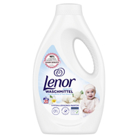 Lenor Sensitiv Flüssigwaschmittel,  Baumwollblüte 8700216285179,  1 Liter - Flasche,  für ca. 20 Waschladungen