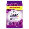 Lenor Waschmittel Pulver Amethyst Blütentraum,  19 WL 8700216093859,  1 Packung = 1, 14kg,  19 Waschladungen