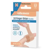 Lifemed Fingerpflaster 12 x 2 cm,  atmungsaktiv 99010,  1 Packung = 10 Finger-Strips