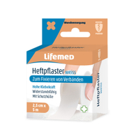 Lifemed Medi-Inn Heftpflaster Classic,  5 m x 2, 5 cm,  weiss 99106,  1 Rolle = 5 Meter