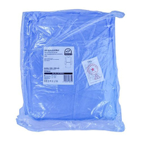 Lifemed Medi-Inn Schutzkittel 150 x 170 cm,  PE-Vollbeschichtung 93613,  1 Karton = 10 Packungen à 10 Stück,  Farbe: blau