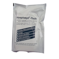 Lysoform Hospisept- Tuch Desinfektionstücher 3575,  1 Nachfüllpackung = 100 Stück