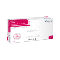 MaiMed - evolution white Einmalhandschuhe 76279,  1 Packung = 200 Stück,  Größe L