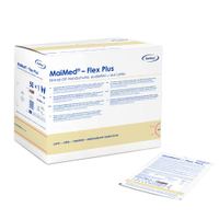 MaiMed- Flex Plus Einmal OP-Handschuhe,  Latex 74675,  1 Karton = 4 Packungen = 200 Paar,  Größe 8 1/2