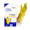 MaiMed easy touch Haushaltshandschuhe,  gelb 76286,  1 Karton = 100 Paar,  Größe XL