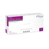 MaiMed Einmalhandschuhe,  Vinyl,  puderfrei 74045,  1 Karton = 10 Packungen = 1.000 Stück,  Größe S
