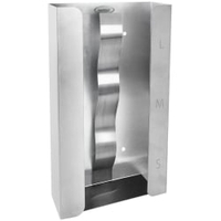 MaiMed Wandhalter aus Edelstahl mit Feder 76079,  Maße: 246 x 81 x 410 mm,  3 -fach