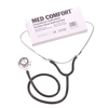 Med Comfort Doppelkopf-Stethoskop 09301,  Schlauchfarbe: schwarz