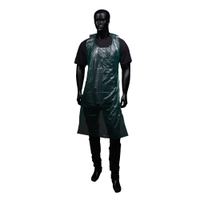 MED-COMFORT Einwegschürze,  80 x 125 cm 05021-G-BOX,  1 Karton = 10 Packungen à 100 Stück,  Farbe: grün