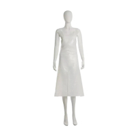 MED-COMFORT Einwegschürze,  weiß,  80 x 140 cm 05066-W-BLOCK-140,  1 Karton = 10 Packungen à 50 Stück