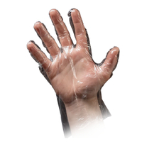 MED-COMFORT PE Handschuhe,  transparent 01090-L,  1 Packung = 100 Stück,  Größe L (Herren)