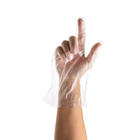 MED-COMFORT PE Handschuhe,  transparent,  extra lang 01080-S,  1 Packung = 100 Stück,  Größe S (Damen)