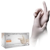 MED-COMFORT Premium Grip Latexhandschuhe,  puderfrei,  weiß 01037-M,  1 Karton = 10 Packungen à 100 Stück,  Größe M