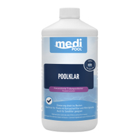 mediPOOL Poolklar 909601MP,  1000 ml - Flasche