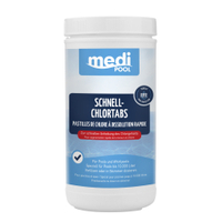 mediPOOL Schnell-Chlor Tabs 20 g 504601MP,  1kg - Dose