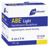 Meditrade ABE light Wundschnellverband 9548,  1 Packung = 1 Rolle,  Größe: 6 cm x 5 m
