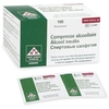 Meditrade Alkoholtupfer 4465,  1 Packung = 100 Stück,  Größe: 3 x 3 cm,  gefaltet