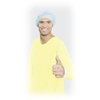 Meditrade BeeSana PP/PE-Kittel 26 g,  Farbe gelb 4698,  1 Karton = 10 x 10 Stück = 100 Stück