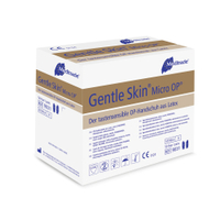 Meditrade Gentle Skin Micro OP Handschuhe,  Latex 90316,  1 Karton = 4 x 50 Paar = 200 Paar,  Größe 6