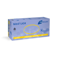 Meditrade Nitril LIOX Untersuchungshandschuhe 2284XS,  1 Karton = 10 Packungen à 200 Stück,  Größe XS