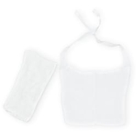 Meditrade Schutzlätzchen,  20 x 30 cm 4239,  1 Packung = 10 Stück