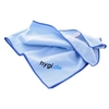 MEGA Clean Microfasertuch Professional 015 + Druck,  Farbe: blau,  mit hygi.de Logo