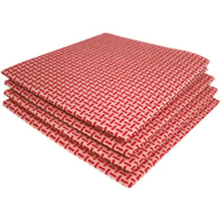 Meiko beschichtete Tücher Universaltuch III,  35 x 40 383360-001-5,  1 Packung = 10 Stück,  Farbe: rot