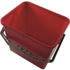 Meiko Eimer,  24 x 21, 5 x 19 cm,  6 Liter 938128-002-1,  Farbe: rot