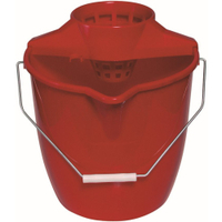 Meiko Moppeimer rot,  für Wisch-Mopp-System Supra,  12 L Eimer 954400-000-1,  Für Wisch-Mopp-System-Supra