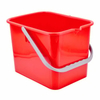Meiko Putzeimer,  9 Liter,  22 x 23 x 29, 5 cm,  KS R 938170-001-1,  Farbe: rot