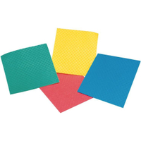 Meiko Schwammtücher - feucht,  silikonfrei 350330-003-5,  Farbe: gelb