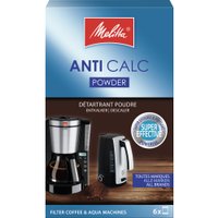 Melitta ANTI CALC Pulver Geräteentkalker 4006508192632,  120 g - Packung