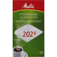 Melitta Pyramiden-Filterpapier 202 S 4024472145768,  1 Packung = 100 Stück