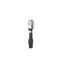 Mepal Besteck Set Campingbesteck,  3-teilig mit Halteclip 105756013200 ,  Farbe: ocean blue