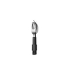 Mepal Besteck Set Campingbesteck,  3-teilig mit Halteclip 105756040400 ,  Farbe: schwarz