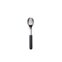 Mepal Bloom Besteck Set,  3-teilig,  langlebig und stilvoll 105750040400 ,  Farbe: schwarz