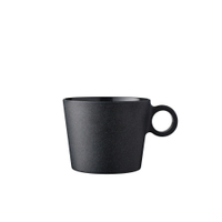 Mepal Bloom Cappuccinotasse Outdoor Geschirr Melamin,  375 ml 105954540100 ,  Farbe: pebble black